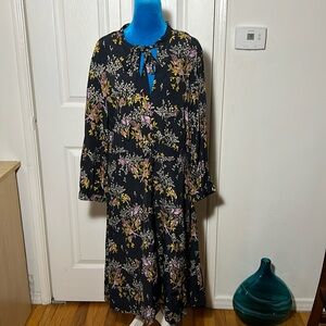 NWOT Bellerose Floral Midi Dress 4 US 10